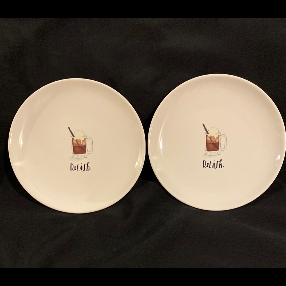 Rae Dunn 2 Delish Saucers